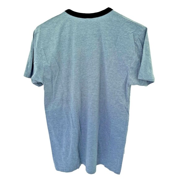 Rare Vintage 90s Snapple T-Shirt "Real Fact" Sneeze Size Medium Contrast Collar - Picture 4 of 6